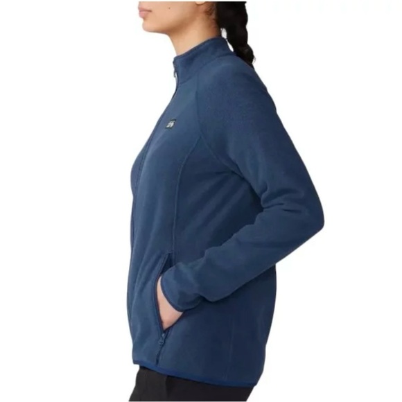 Mountain Hardwear Women's Medium Navy Blue Microchill Full Zip Jacket NWT - Picture 10 of 11
